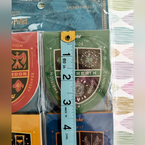 Universal Studios Japan Harry Potter Hogwarts Notepads - NEW - Picture 6 of 6